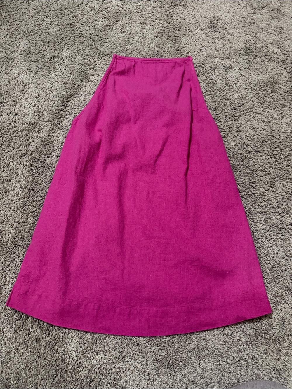 Free People Pink Mini high Neck Dress with Slim adjustable Straps